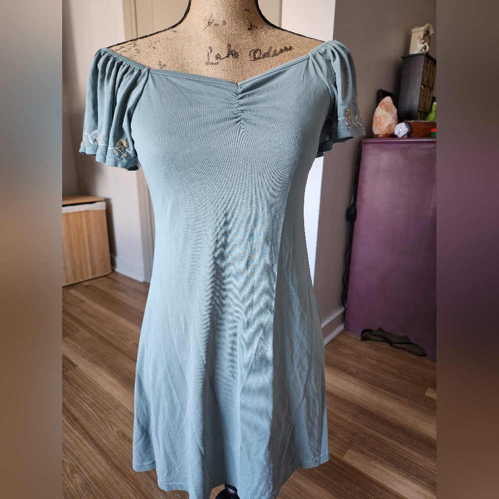 Blue/green dress